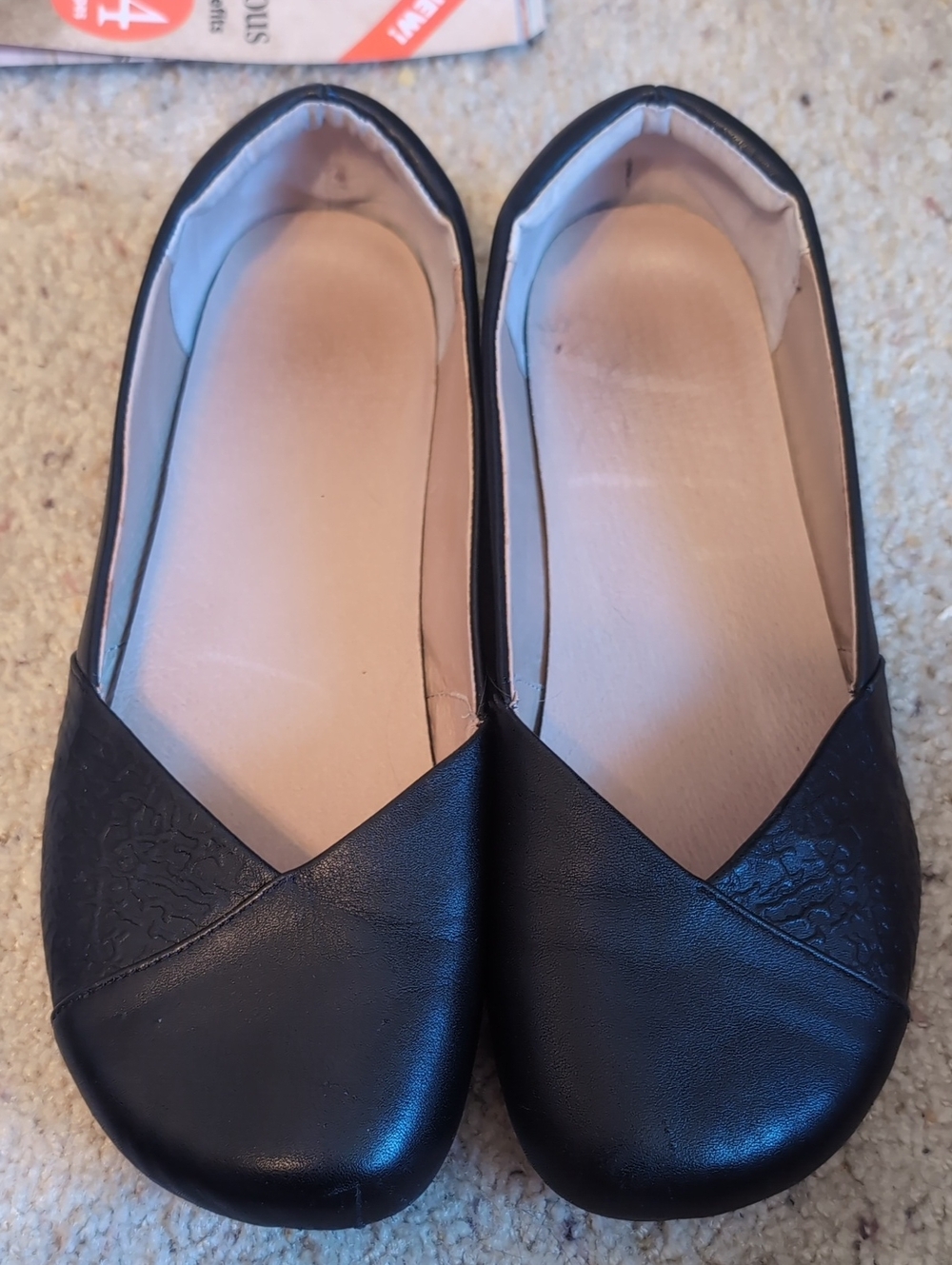 Xero Shoes Black Women's Ballet Flats - Classic Slip-On Comfort